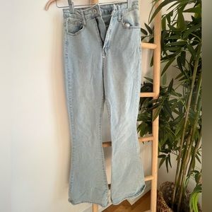 High waisted Flare jeans